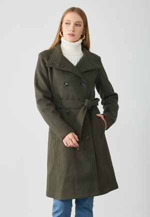 Klasszikus kabát - dark green