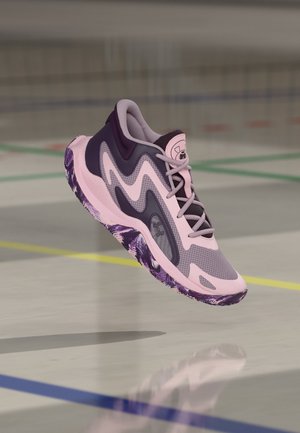 Under Armour, JET '25 - Баскетболни обувки - purple echo/prime pink/purple echo
