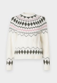 VIPEYSA PULLOVER - Pulover - snow white /dark forest/toadstool