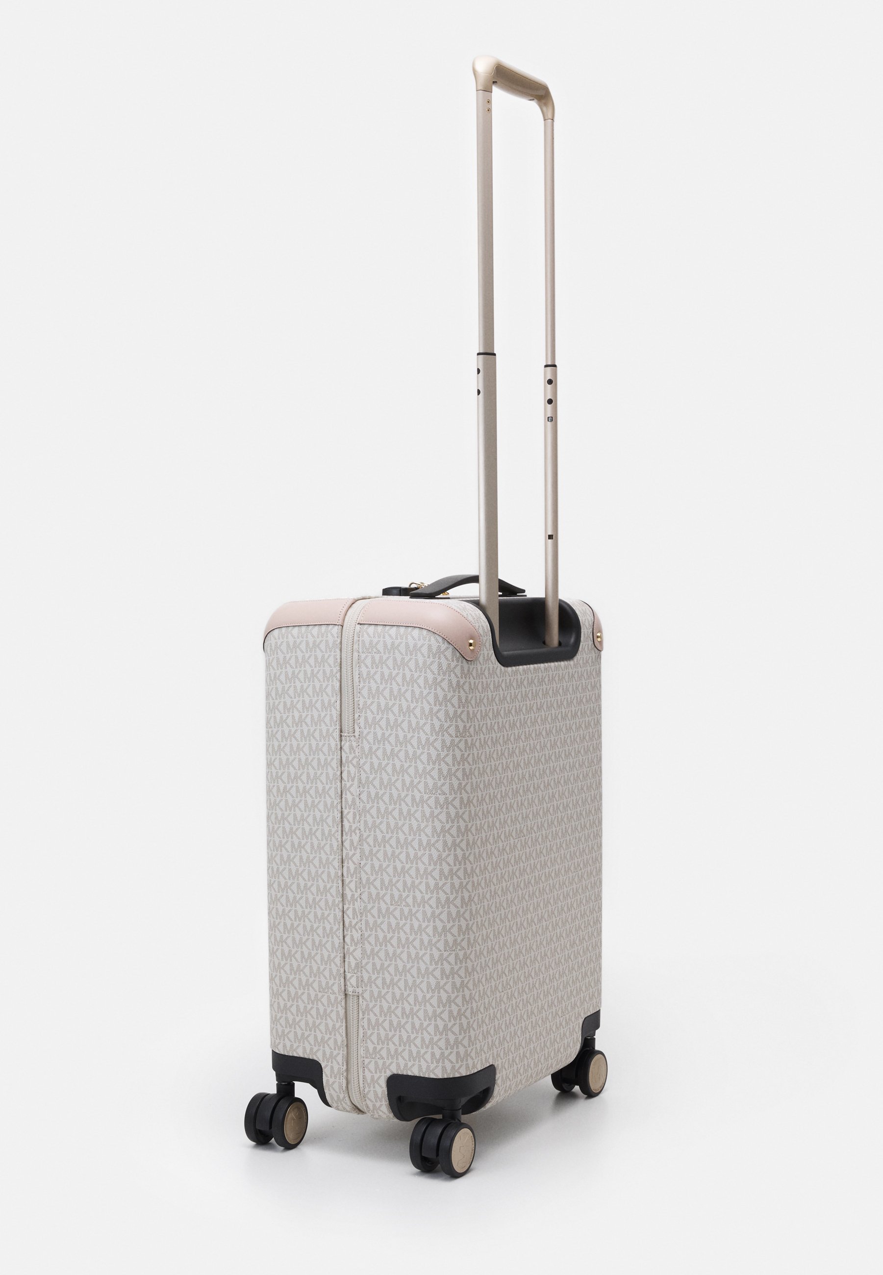 off white suitcase pink