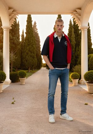 Traperice uskog kroja - denim medium