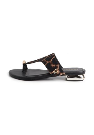 FLAT - Sandalias de dedo - leopard