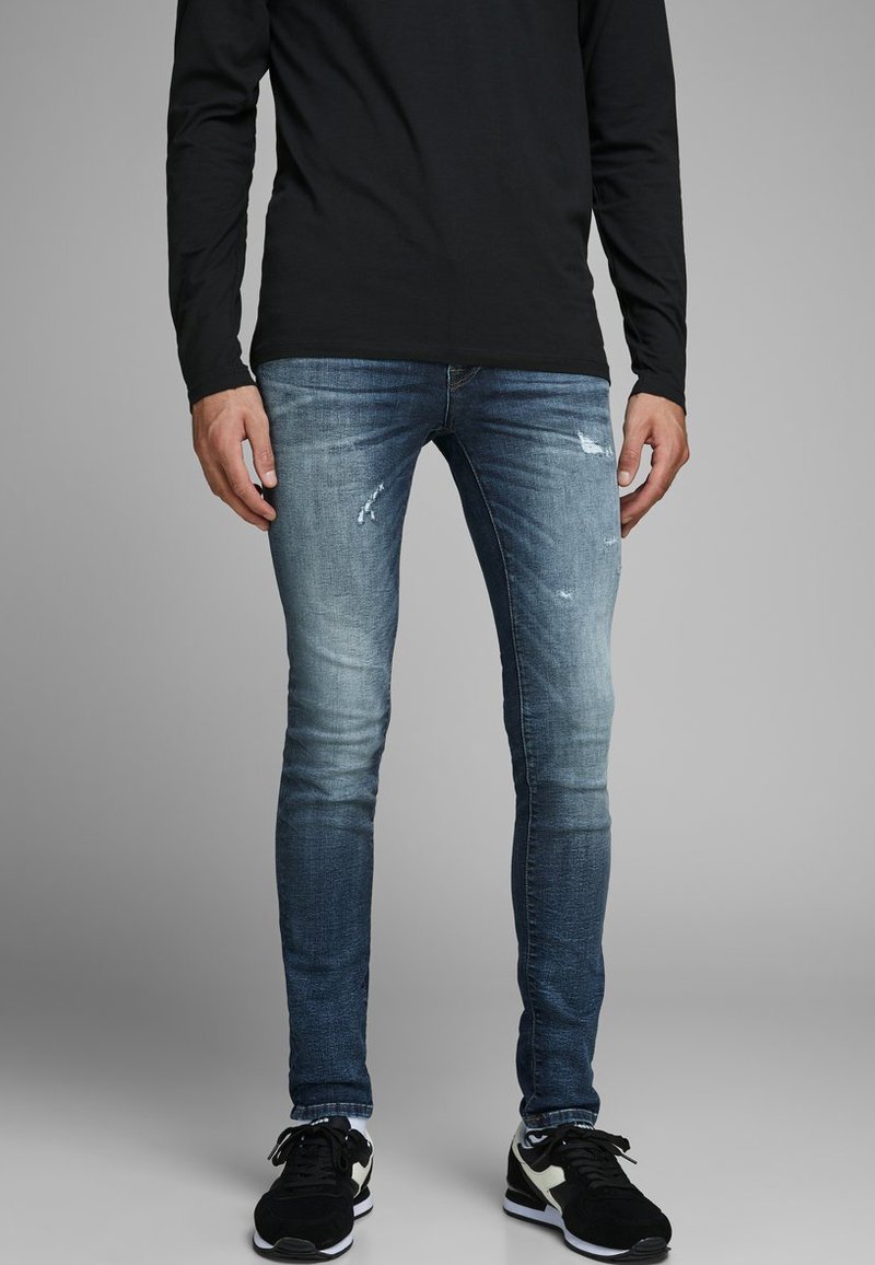 Jack & Jones LIAM ICON JOS Jeans Skinny Fit blue denim Zalando.de