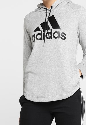 adidas Performance Felpa con cappuccio - grey