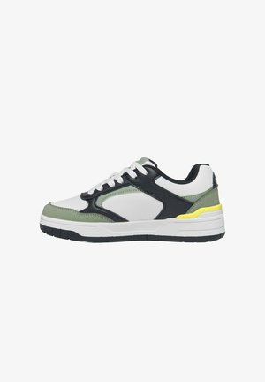 Kappa, Scarpe skate - white-black-green sage