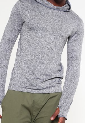 T-shirt à manches longues - mottled grey