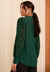 Love & Roses REGULAR FIT - Camicia - dark green