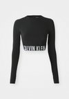 CK SPORT INTENSE POWER MOCK NECK - Longsleeve - black