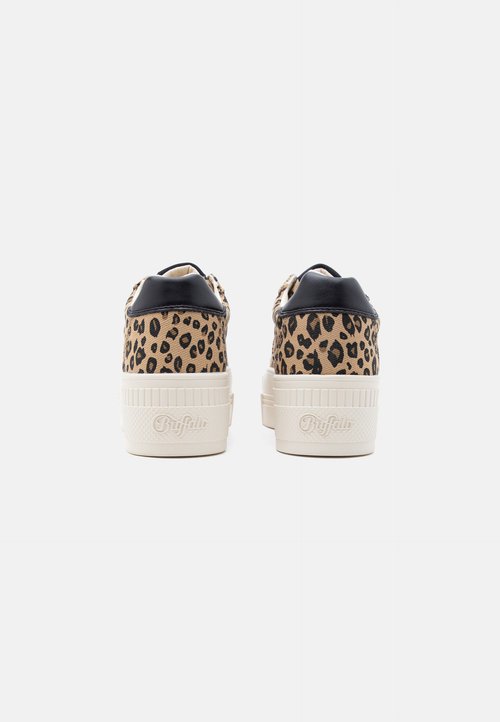 S.Oliver Sneaker Basse Donna: Scarpe Ginnastica Leopardate, Comode, Taglia 38 EU - 3