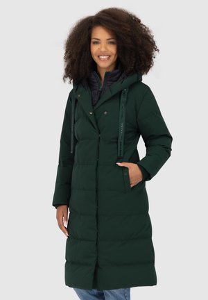 alife & kickin DITTEAK A PUFFER STEPP - Wintermantel - dark forest