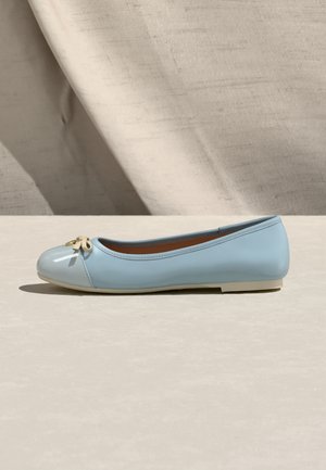 Balerina cipők - sky blue/ivory