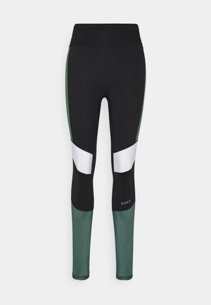 HIGH WAIST BLOCK - Punčochy - duck green