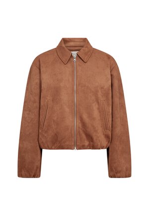 FQDUVA-JA - Lichte jas - camel