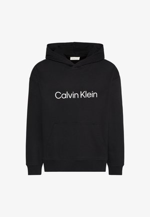 Calvin Klein STANDARD LOGO - Mikina s kapucňou - black