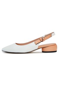 Ballerines à brides arrière - white