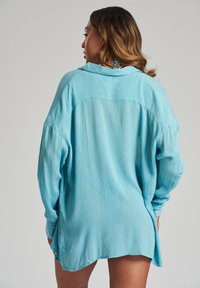 South Beach CRINKLE BUTTON DOW - Strandaccessoire - blue