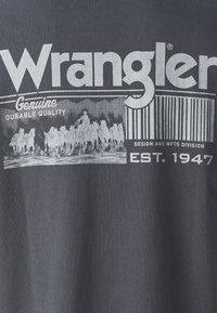 Wrangler GRAPHIC TEE - Triko s potiskem - faded black