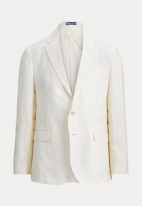 POLO SOFT TAILORED LINEN SUIT COAT - Švarkas - light cream