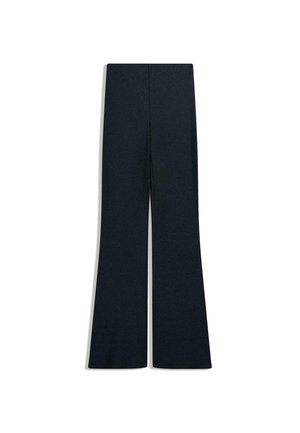 SHIMMERY FLARED - Pantaloni - royal blue