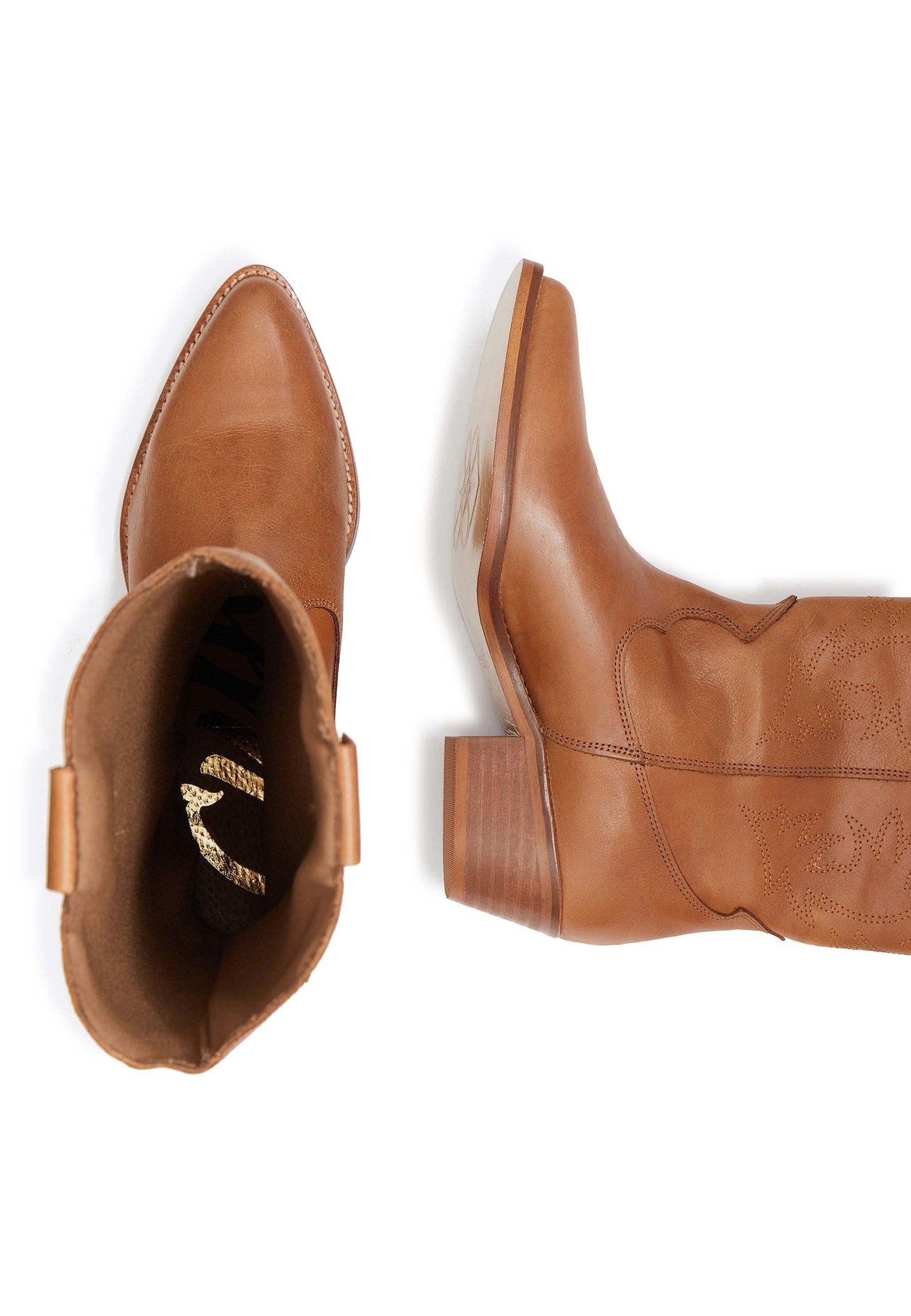Botines camperos Krabi camel - Oveja Bohemia