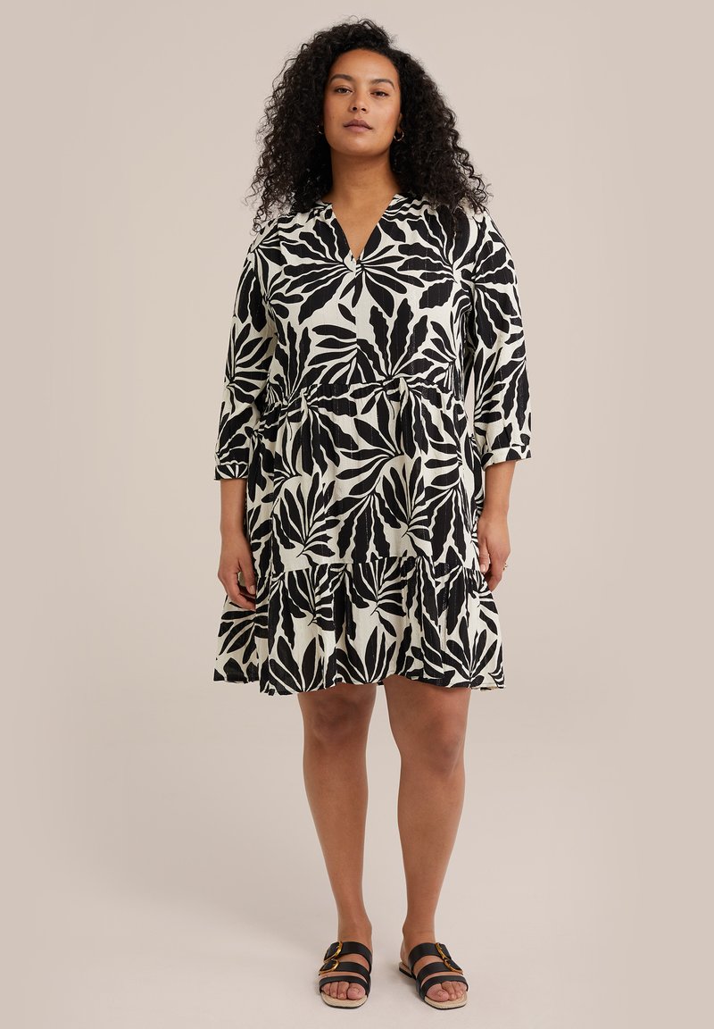 WE Fashion Jurk zwart