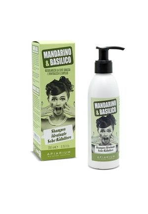 TANGERINE AND BASIL MOISTURIZING SEBO-REDUCTING SHAMPOO - 200ML - Shampoo - n a