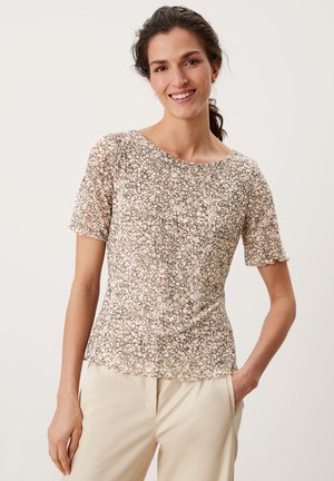 T-Shirt print - anthracite aop