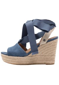 UGG Sandály na vysokém podpatku - blue-grey