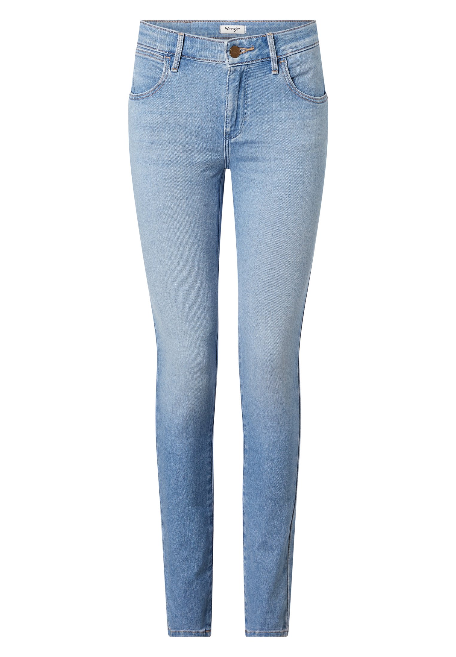 Wrangler Jeans Skinny Fit - light sky/Lichtblauw - Zalando.nl