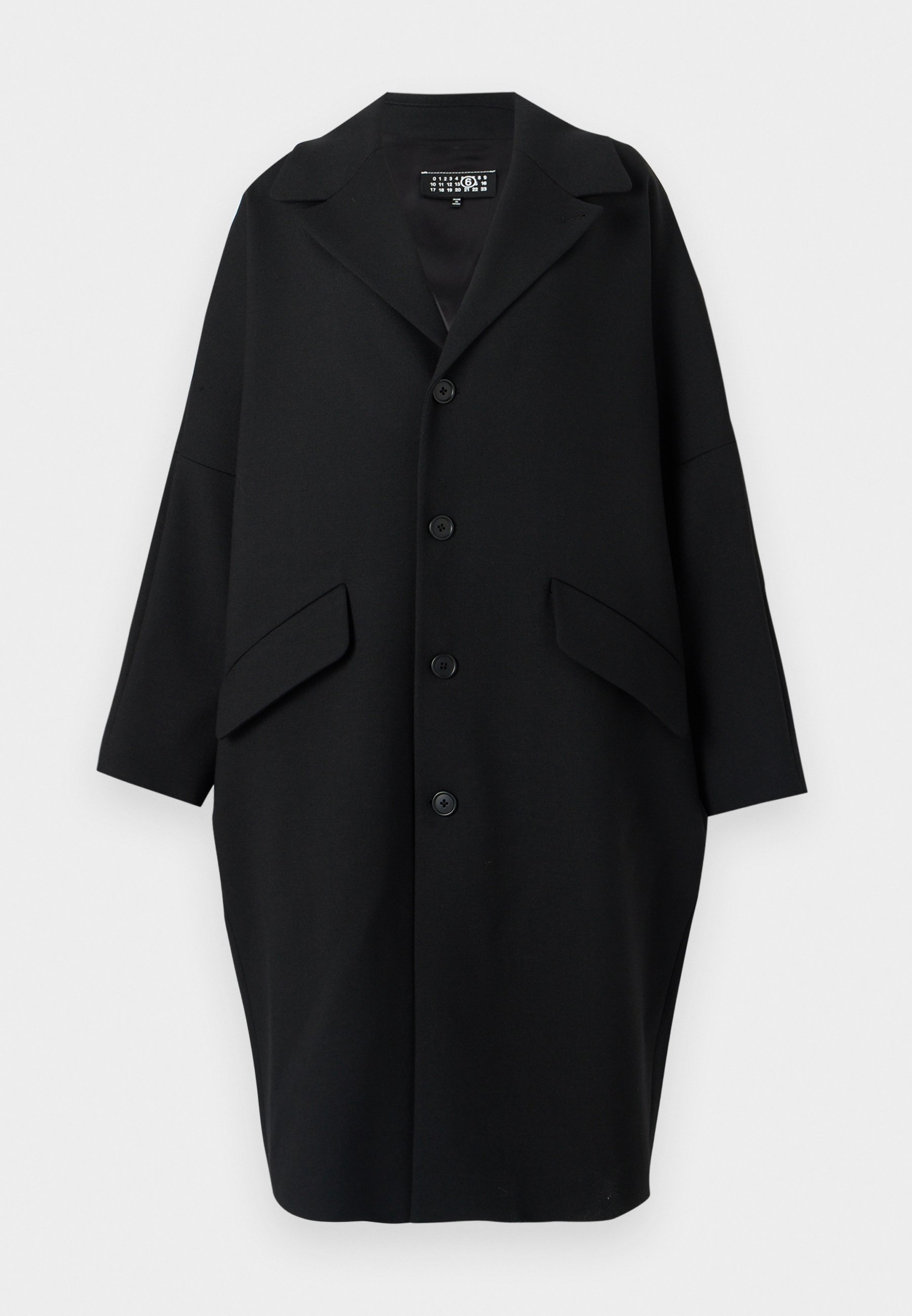 MM6 Maison Margiela COAT - Classic coat - black - Zalando.co.uk