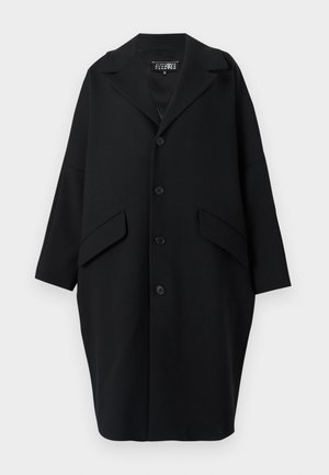 MM6 Maison Margiela Klassischer Mantel - black