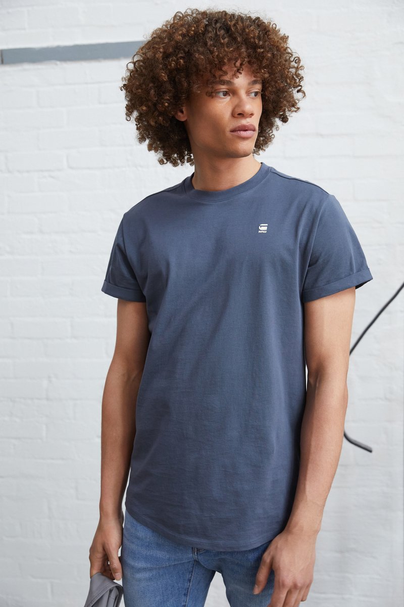 G-STAR LASH 2 PACK - T-shirt básica - compact ombre blue