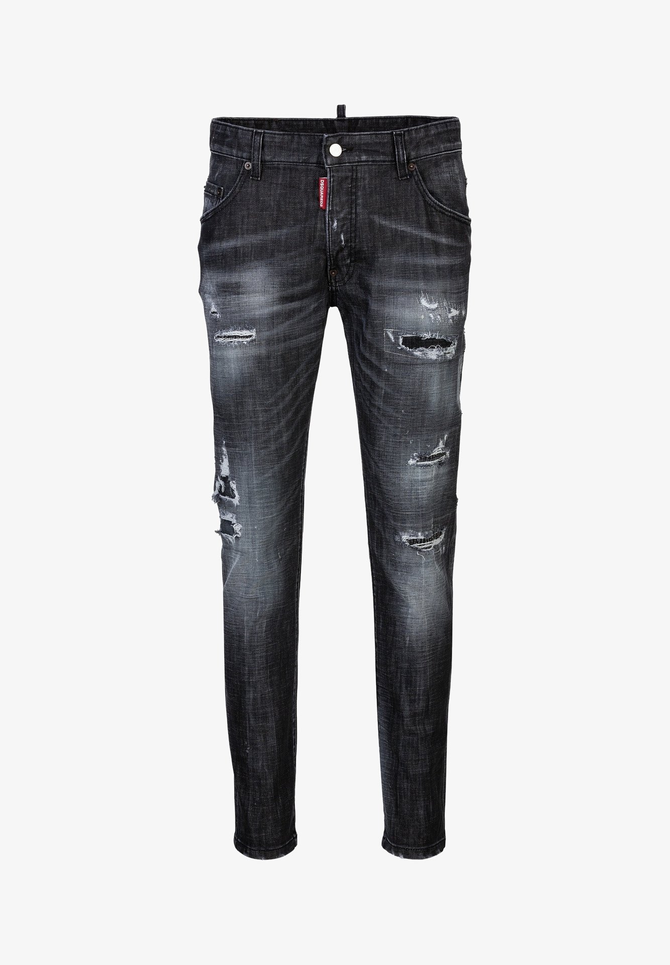DSQUARED2 ICON SKATER Jeans slim fit black/nero denim