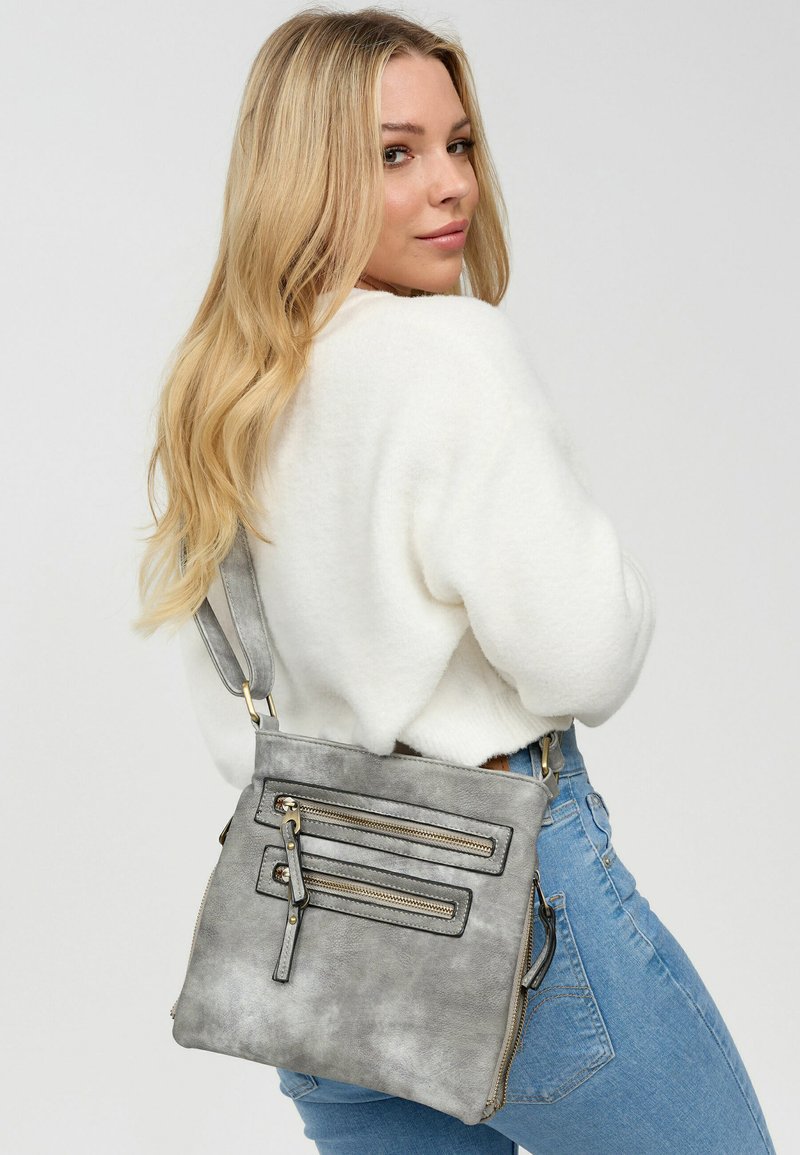 Harpa LOXLEY - Schoudertas - pewter grey