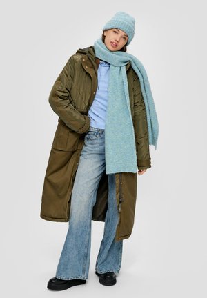 QS AUS BOUCLÉ - Schal - himmelblau
