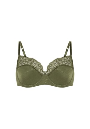 Hunkemöller, HUNKEMÖLLER SOPHIE NON-PADDED UNDERWIRED BRA - Underwired bra - green