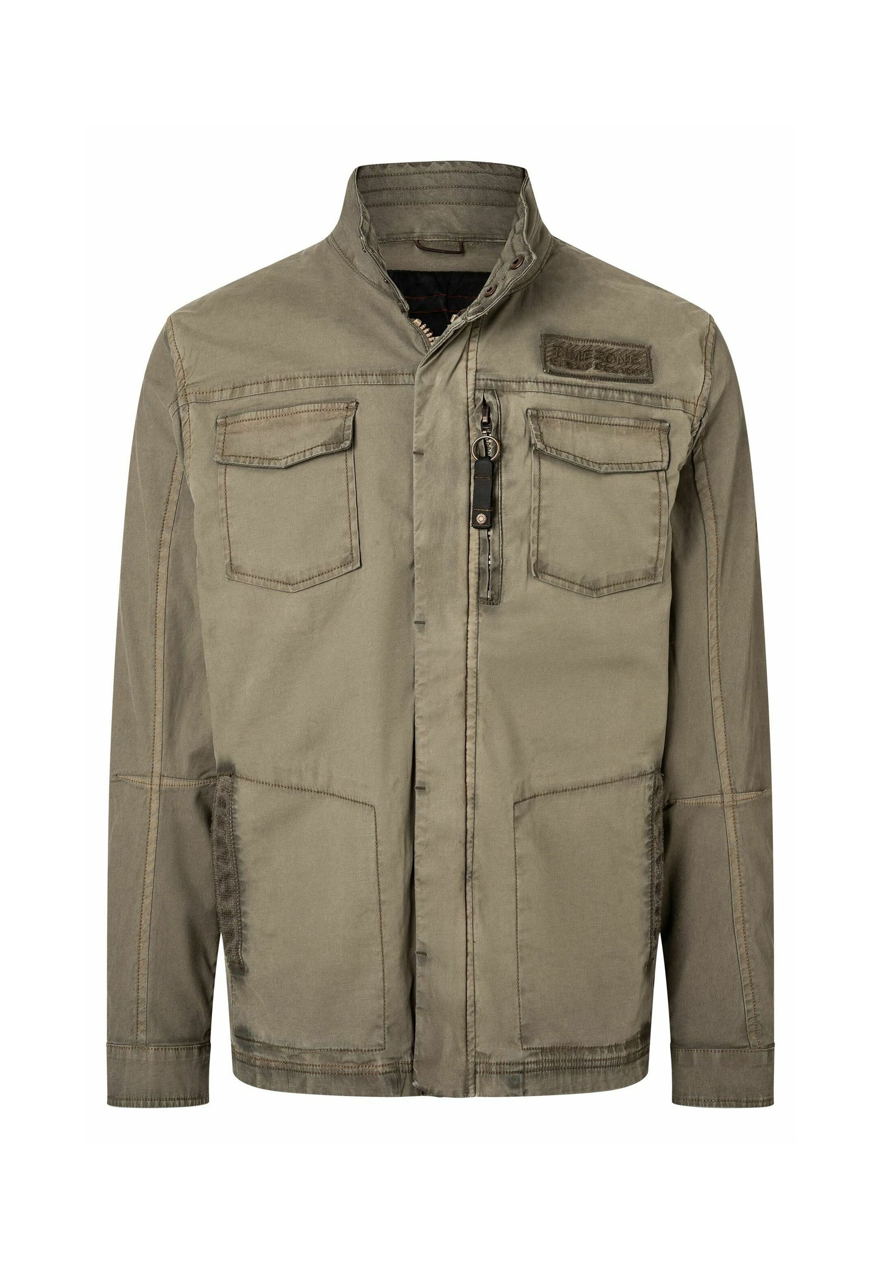 TIMEZONE MIT REISSVERSCHLUSS UND VINTAGE WORKWEAR STYLE - Light