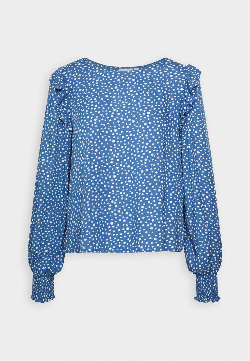 Vila Blouse blauw Vila Blouse blauw
