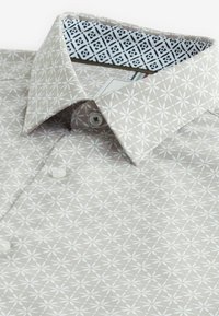 Next Hemd - neutral brown geometric