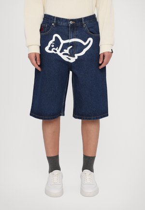 RUNNING PUPPY  - Farmer rövidnadrágok - indigo