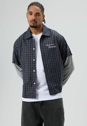 CHECKED - Overhemd - navy