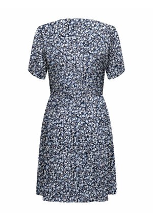 ONLY ONLEVIDA S/S SHORT DRESS WVN NOOS - Freizeitkleid - night sky