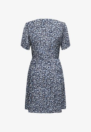 ONLY ONLEVIDA S/S SHORT DRESS WVN NOOS - Robe de jour - night sky