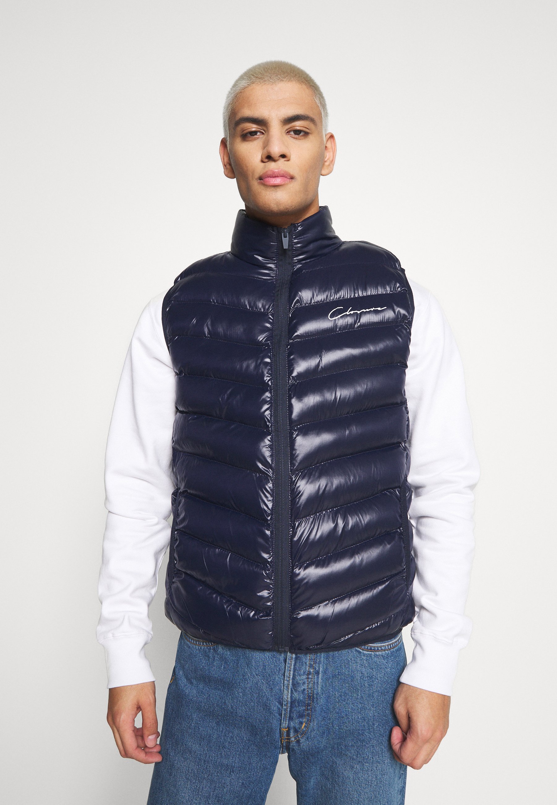 CLOSURE London QUILTED GILET - Smanicato - navy/blu scuro - Zalando.it