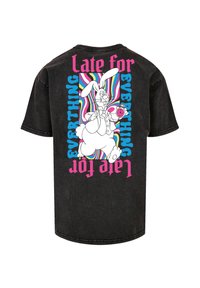 F4NT4STIC ALICE IM WUNDERLAND - Print T-shirt - schwarz