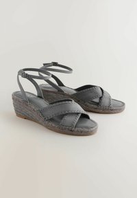 REGULAR FIT - FOREVER COMFORT CROSS-OVER - Espadrile - mottled grey