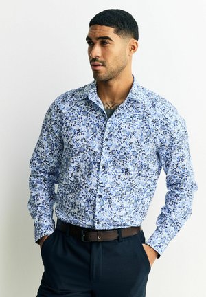 Košeľa - blue/white floral