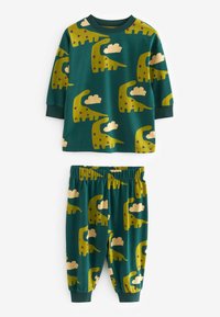 Next 3 PACK REGULAR FIT SET - Pigiama - green  blue  purple dinosaur