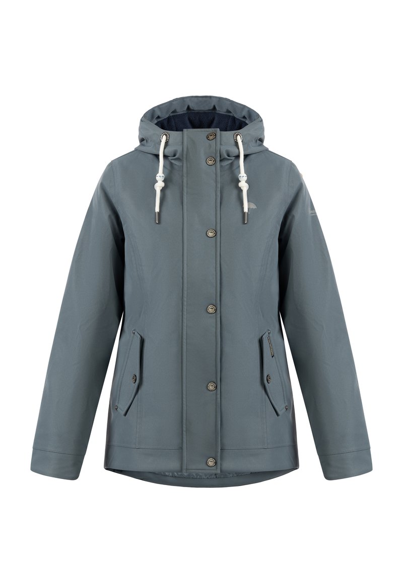 Schmuddelwedda Wintermantel lichtgrijs