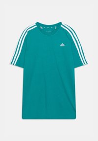 adidas Performance TEE - Camiseta estampada - arctic fusion/white
